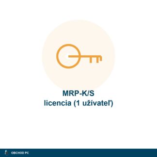 MRP-K/S — licencia (1 používateľ)